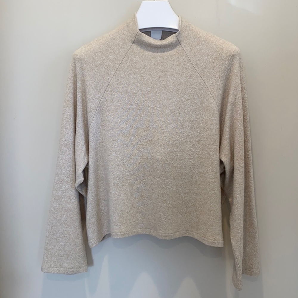 SOFT MOCK-NECK TURTLENECK